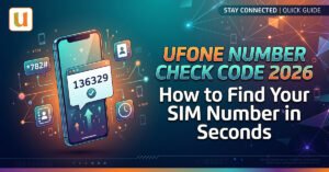 ufone number check code